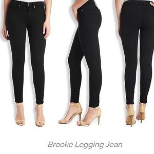 Lucky Brand SZ 2/26 Candiani Italian collection Vintage Grey Brooke Legging Jean